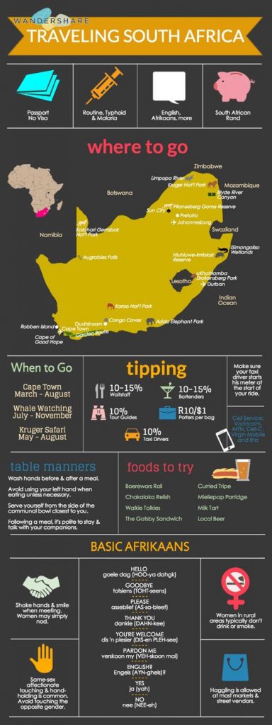tips for volunteer in south africa