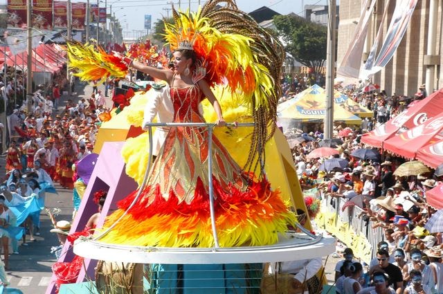 celebrate carnival as volunteer in colombia
