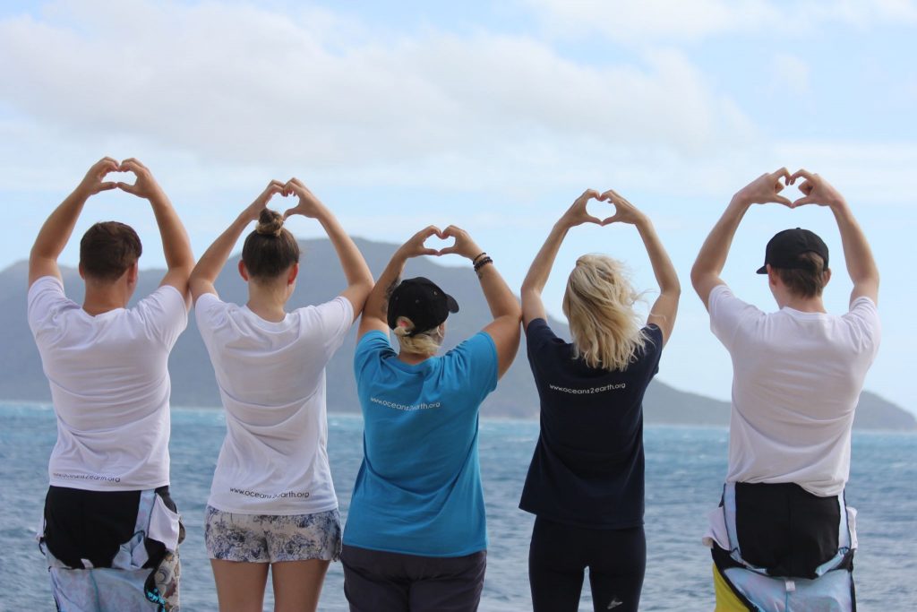 volunteer experience at sea